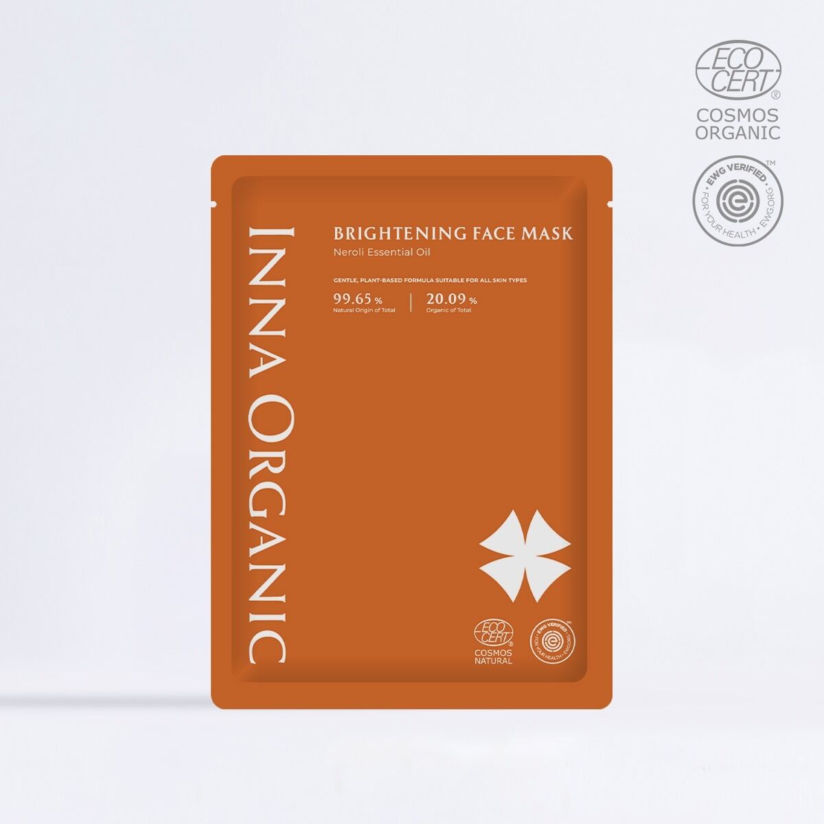 【面膜限時任選7折起】橙花嫩白精油面膜