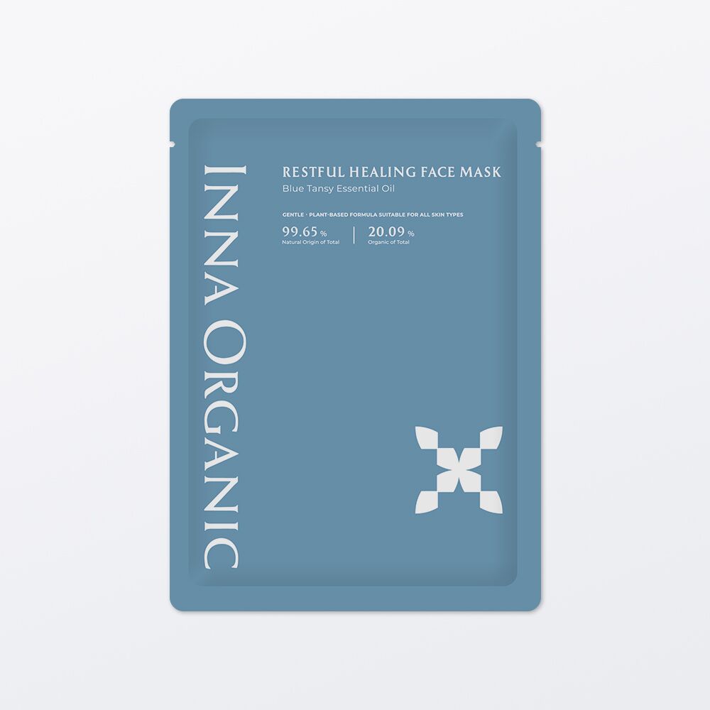 New 藍艾菊舒眠修護精油面膜