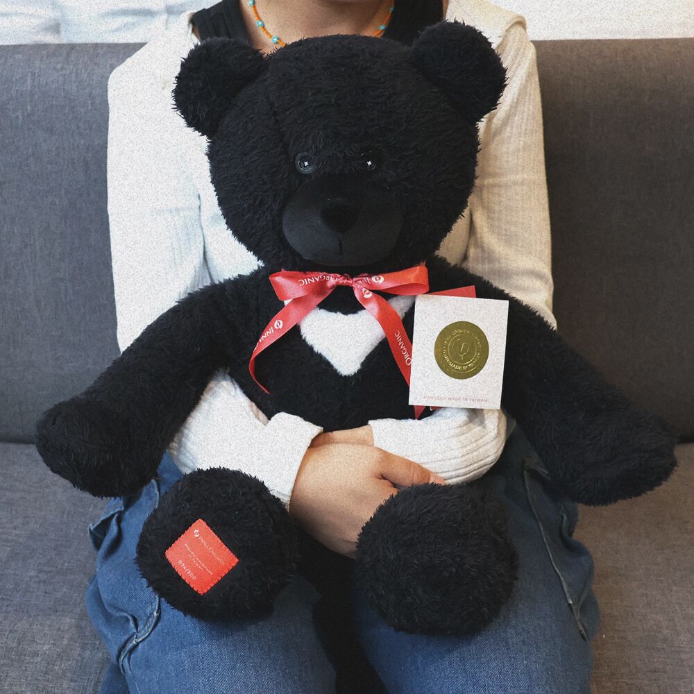 【手工限量】Inna Bear 台灣黑熊公仔 - Image 2