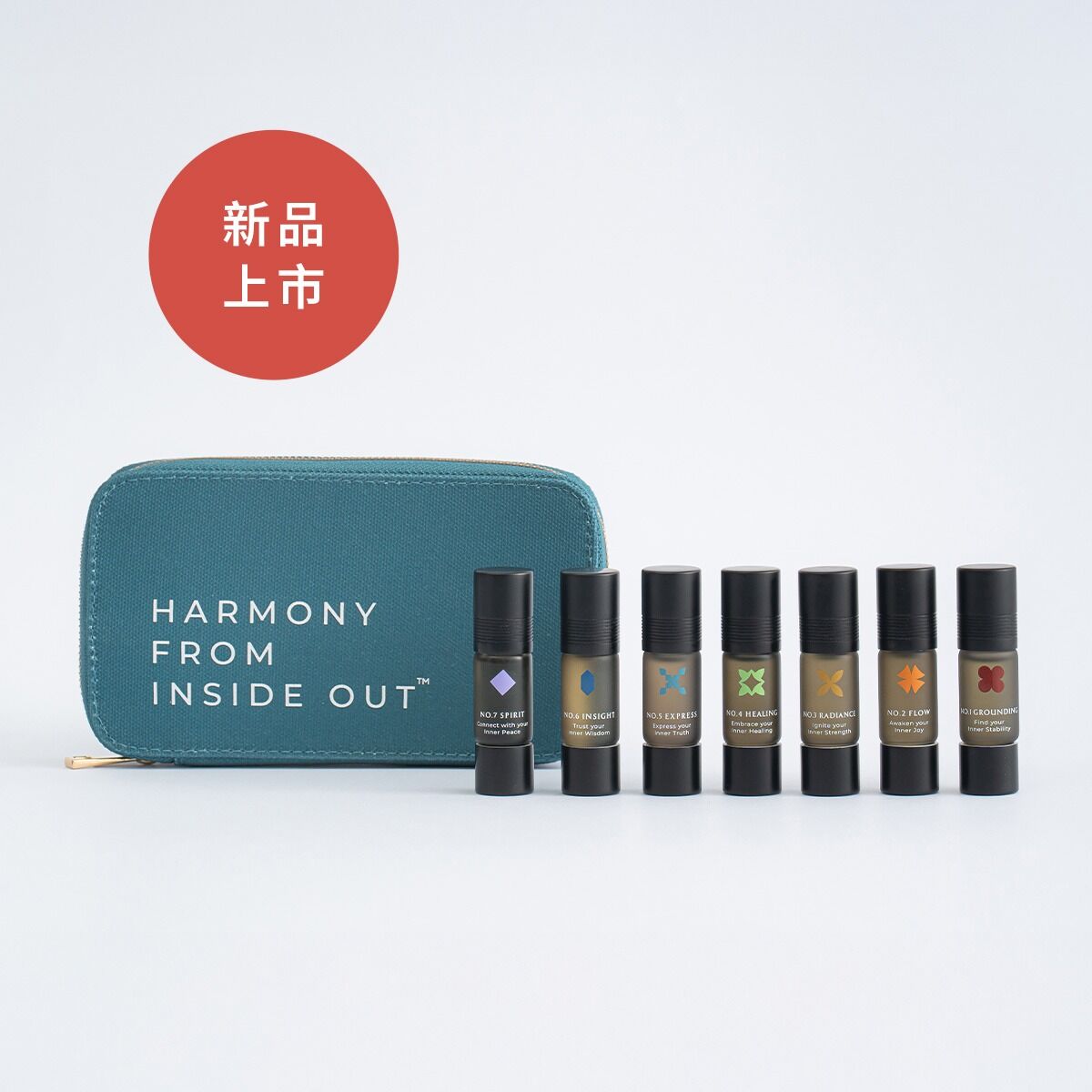 【限時81折】隨心所癒™ 脈輪滾珠兩用組